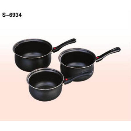 COOKWARE, NON-STICK CARBON STEEL SAUCE PAN SET WITH REMOVABLE HANDLE (Посуда, антипригарная СТАЛИ кастрюлю SET со съемной Ручка)