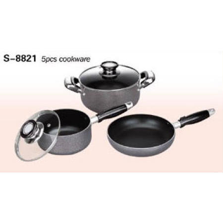 COOKWARE, ALUMINUM COOKWARE SET (Посуда, алюминиевая посуда SET)