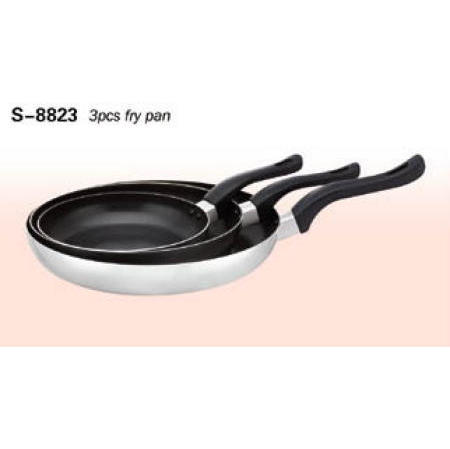 COOKWARE, ALUMINUM 3PCS FRY PAN (Посуда, алюминиевая 3PCS Сковородка)