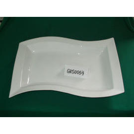 WAVE CERAMIC DISH (WAVE CERAMIC DISH)