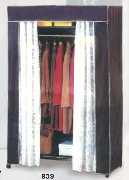 Garment rack with non-woven cover