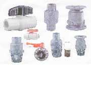 PVC Ball Valves, Check Valves, & Foot Valves (PVC robinets à tournant sphérique, Check Valves, Valves & Foot)