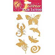 GT-101 Series, Glitter Hair Tattoo (GT 01 Series, Glitter Tattoo Волосы)