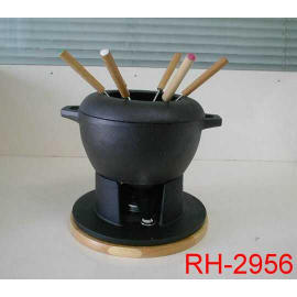 CAST IRON FONDUE SET (CAST IRON FONDUE SET)