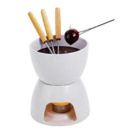 CERAMIC Schokolade Fondue-Set (CERAMIC Schokolade Fondue-Set)