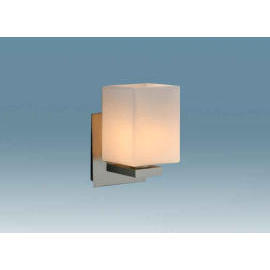 Square Alum. Glas-Wandleuchte - One Light (Square Alum. Glas-Wandleuchte - One Light)