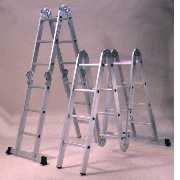 Alu. Folding Ladders / With A Stabilizer (Alu. Folding Ladders / With A Stabilizer)