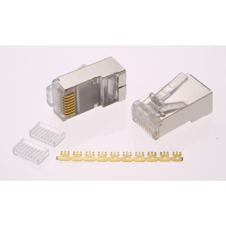 RJ-45 Cat 5e shielded 8P8C (RJ-45 Cat 5e экранированные 8P8C)