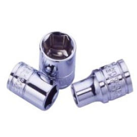 Dr socket (double-groove type, chrome-plated) (Dr.-Buchse (Doppel-Nut-Typ, verchromt))