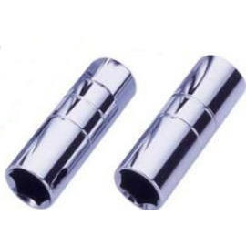 Spark-plug socket (two-groove type, chrome-plated) (Spark-plug socket (two-groove type, chrome-plated))