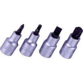 3/8`` Dr Socket Bit (satin finished) (3 / 8``Dr Socket Bit (satiné))