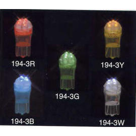 WEDGE BASE 194-3 LED LAMP (WEDGE BASE 194-3 LED LAMP)