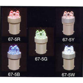 BA15S BASE 67-5 LED LAMP (BA15S BASE 67-5 LED LAMP)