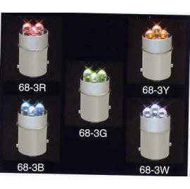 BAY15D BASE 68-3 LED LAMP (BAY15D BASE 68-3 LED LAMP)