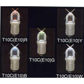 E10 BASE T10C(E10) LED LAMP (E10 BASE T10C (E10) LED LAMPE)