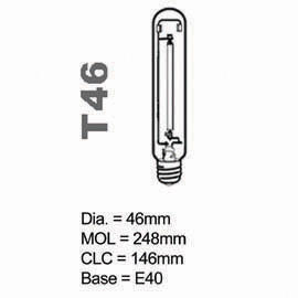 HPS Lamp T type 250W (ГЭС ламп типа Т 250W)