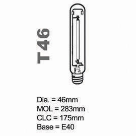 HPS Lamp T type 400W (ГЭС ламп типа Т 400W)