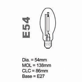 HPS Lamp E type 50W (Лампа E ГЭС тип 50W)