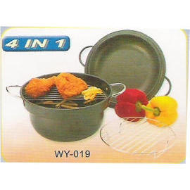 grill Non-stick pot (Гриль антипригарным банка)