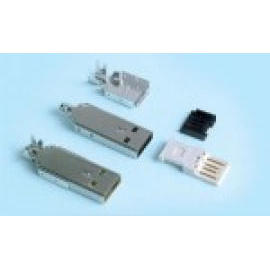 USB A SOLDER TYPE (USB тип СПЛАВЫ)