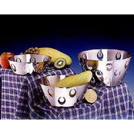 STAINLESS STEEL FRUIT BASKET SERIES (INOX SÉRIE DE FRUITS BASKET)