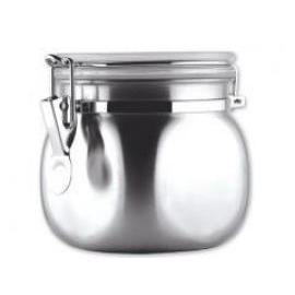 STAINLESS STEEL 4`` CUBE CANISTER (Inox 4``CUBE CANISTER)