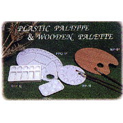 Plastic & Wooden Palette (Пластиковые & Деревянная палитра)