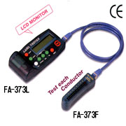 Cable tester with LCD monitor