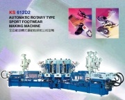 AUTOMATIC ROTARY TYPE SPORT FOOTWEAR MAKING MACHINE