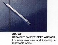 Straigh Faucet Seat Wrench