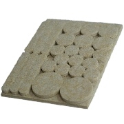 Heavy Duty Felt Pad Sortiment 26pcs (Heavy Duty Felt Pad Sortiment 26pcs)