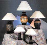 Handmade Pottery Table Lamp (Handmade Pottery Table Lamp)