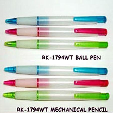 Plastic ballpen, pencil (Пластиковая шариковая ручка, карандаш)