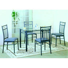 Metal dining table&chair (Metal dining table&chair)