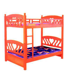 Wooden bed (Lit en bois)