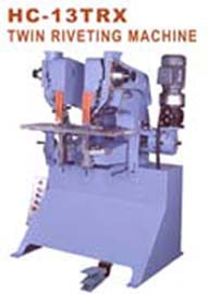 Auto. Twin Riveting machine (Auto. Twin riveteuse)