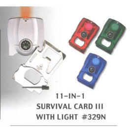 Survival Card with Light (Survival Card with Light)