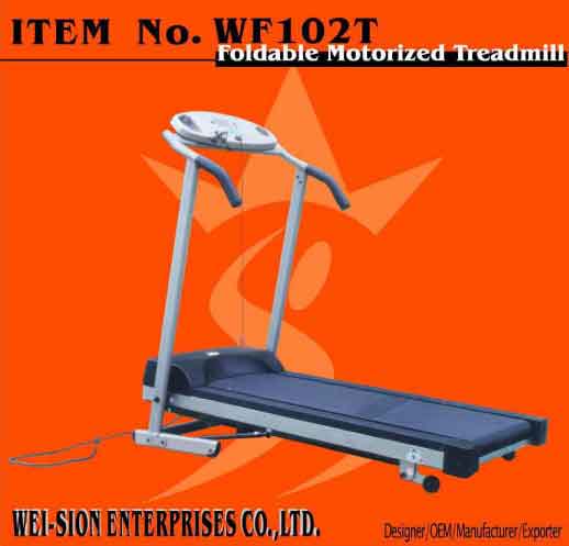 Foldable Motorized Treadmill(sport good and fitness equipment)