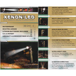 Xenon / LED Flashlight (Xenon / LED Taschenlampe)