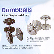 SDH Pro-style Dumbbells