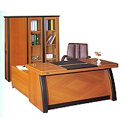 OFFICE DESK AND CABINET