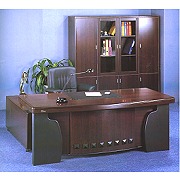 OFFICE DESK AND CABINET