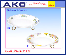 Melamine Fruit Plate Set ( EA014-25 & EA014-31 ) (Melamine Fruit Plate Set ( EA014-25 & EA014-31 ))