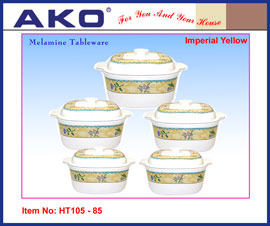 Melamine Soup tureen Set ( HT105-85 ) (Mélamine Soupière Set (HT105-85))