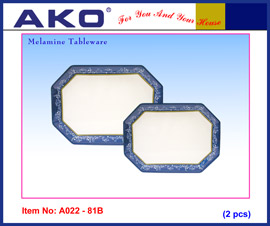 Melamine Tray Set A022-81B (Меламин лоток Задать A022-81B)