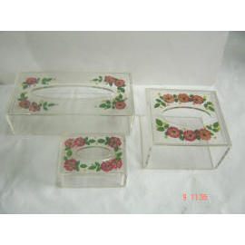 ACRYLIC TISSUE BOX (BOITE DE TISSUS EN ACRYLIQUE)