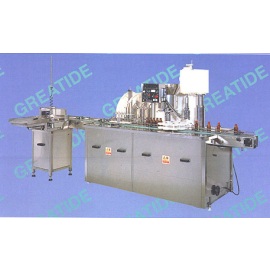 LIQUID FILLING AND PACKAGING MACHINE (LIQUIDE DE REMPLISSAGE ET MACHINE D`EMBALLAGE)