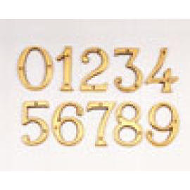 BRASS HOUSE NUMBERS (BRASS HOUSE NUMBERS)