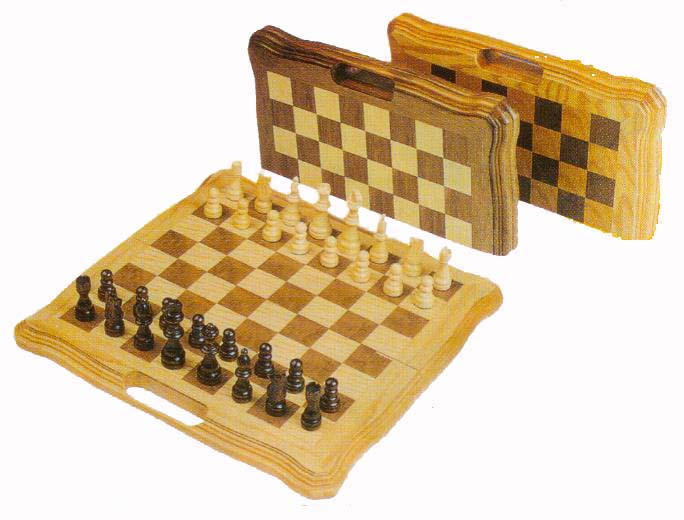 3-in-1 wooden game set (3-in-1 wooden game set)