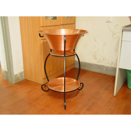 copper beverage stand